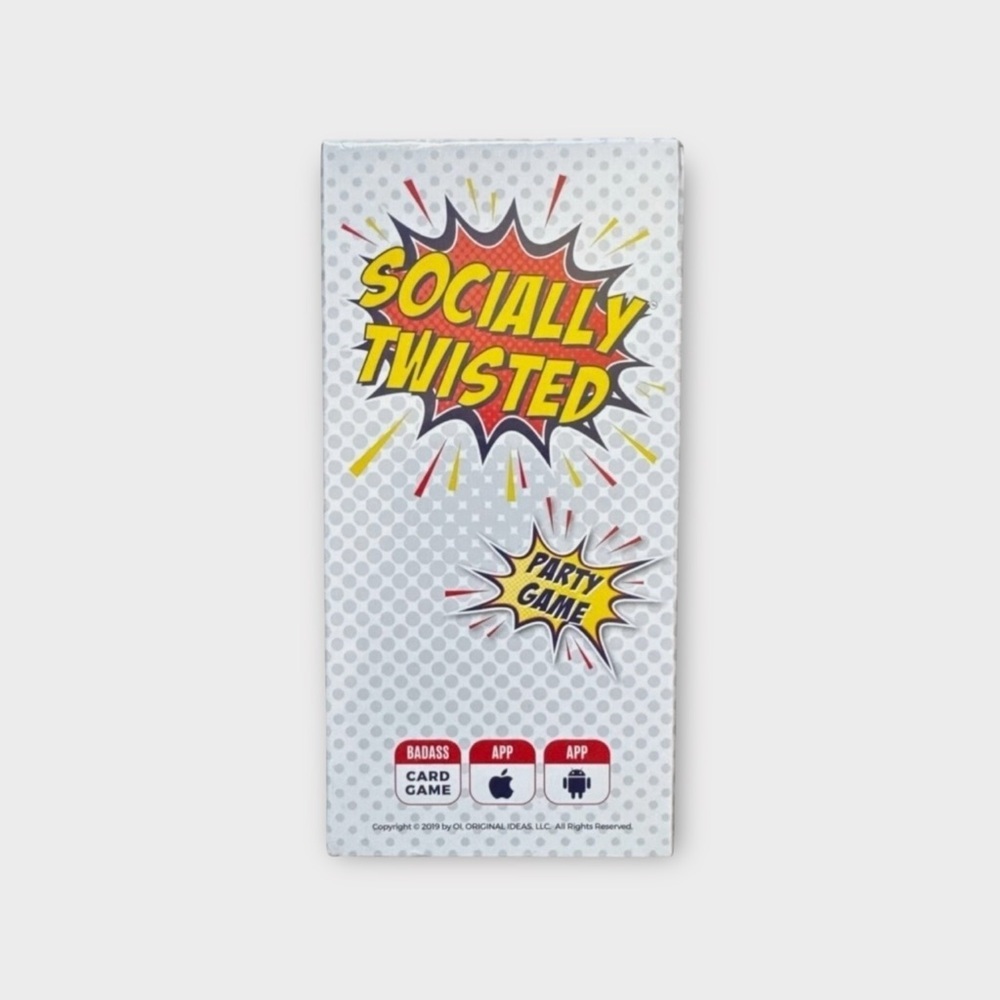 Socially Twitted Family Adult Party Card Game Night New Fun Christmas Gift